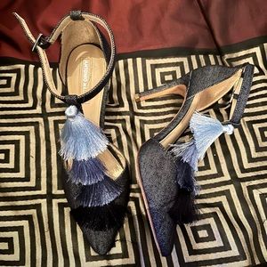 Like new! Denim Antonio Melani heels size 7.5